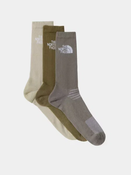 Vans MULTI SPORT CUSH CREW SOCK 3P Набір шкарпеток Унісекс Поліестер/поліамід коричневий