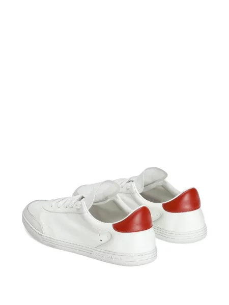Sneakerși Dolce & Gabbana Saint Tropez din piele alb