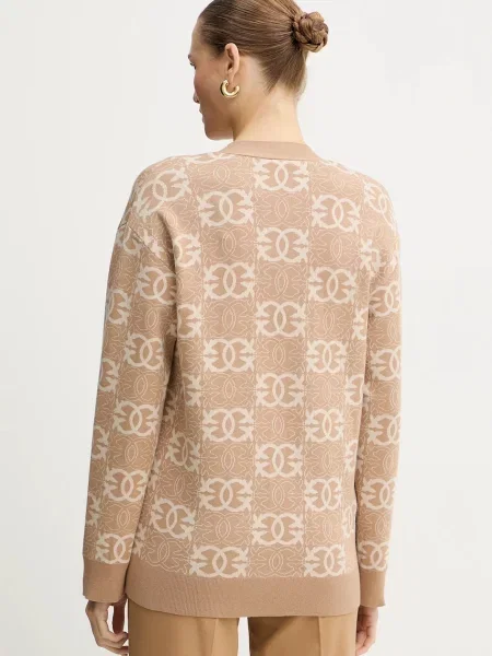 PINKO Kardigán Half Breed bézs