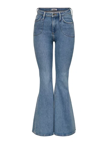 ONLY Jeans ONLDORA denim albastru