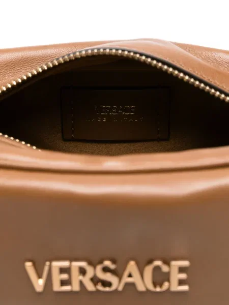 Top Versace s autogramom smeđa
