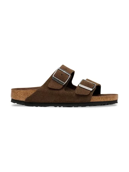 Sneakers Birkenstock Arizona Soft Footbed Suede Leather Unisex Carafe Tonal FB EUR 36 maro