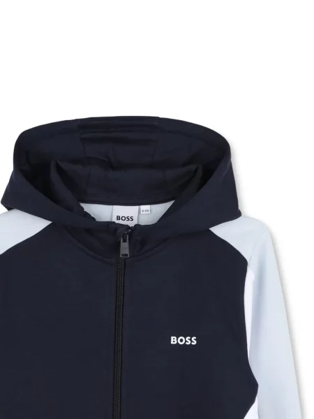 Bluza z kapturem dziecięca Bosswear niebieska