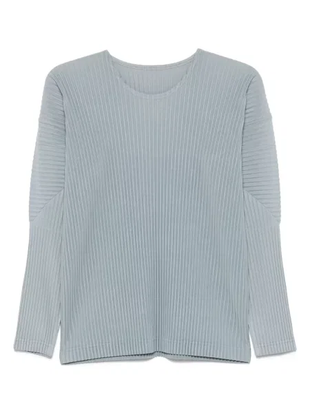 Tričko Homme Plissé Issey Miyake modré