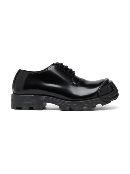 Diesel pantofi de piele D-Hammer So D negru