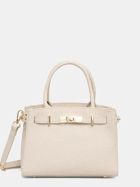 Answear.LAB geantă crossbody pentru femei din piele bej