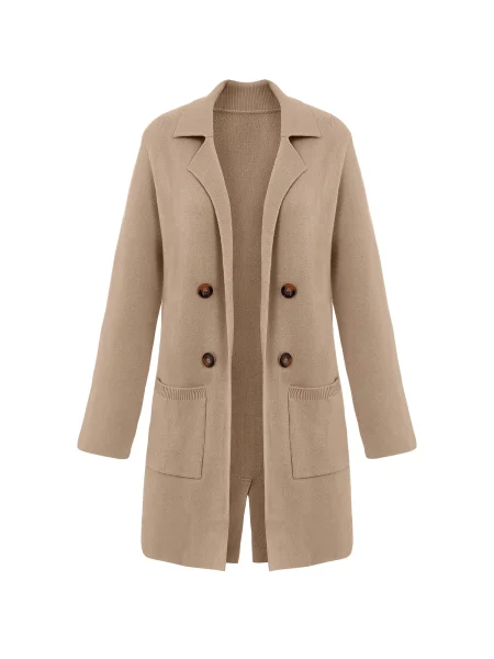 Imily Bela Geacă tricotată kaki