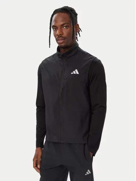 Adidas Mellény Running fekete