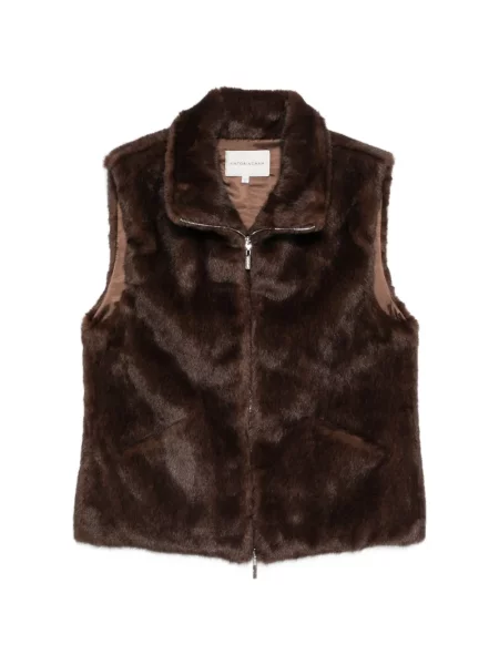 Kamizelka Viktoria Chan brązowa