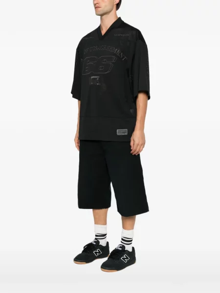 Tricou Vans plasă cu autograf negru