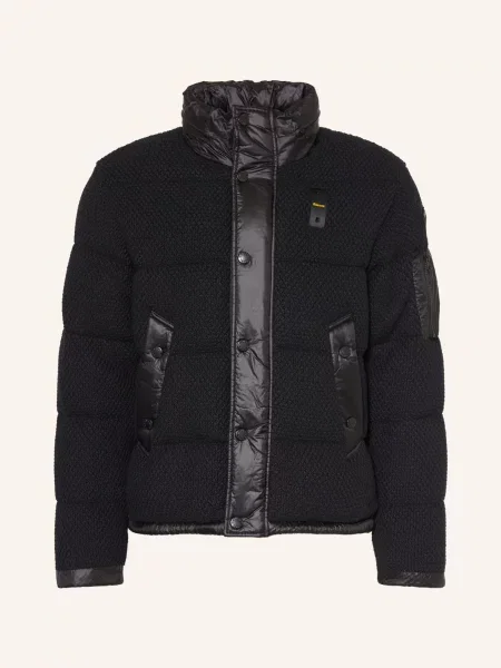 Blauer Kurtka Pikowana Lawrence schwarz czarna