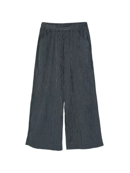 Spodnie Ymc w kratkę niebieskie