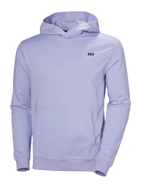 Pánska mikina Helly Hansen Core Graphic Sweat Hoodie bright lavender čierna