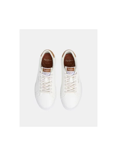 Pantofi Pepe Jeans alb
