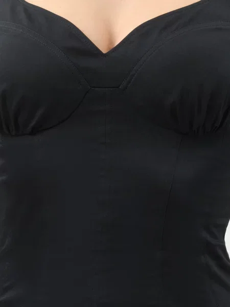 Платье Elisabetta Franchi черное