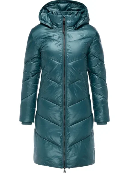 Ragwear Palton de iarnă Rebelka Youmodo petrol verde