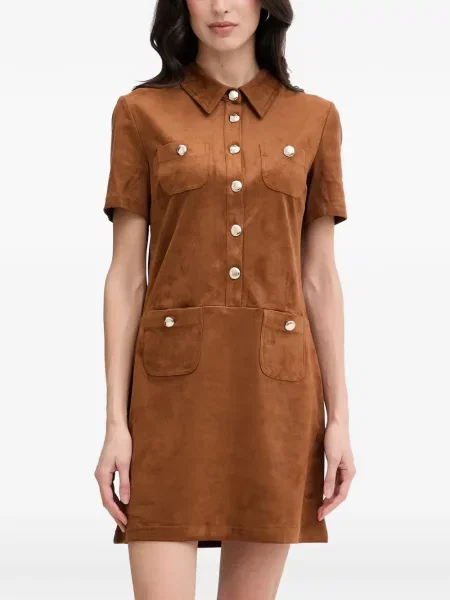 Scurt rochie mini Morgan maro