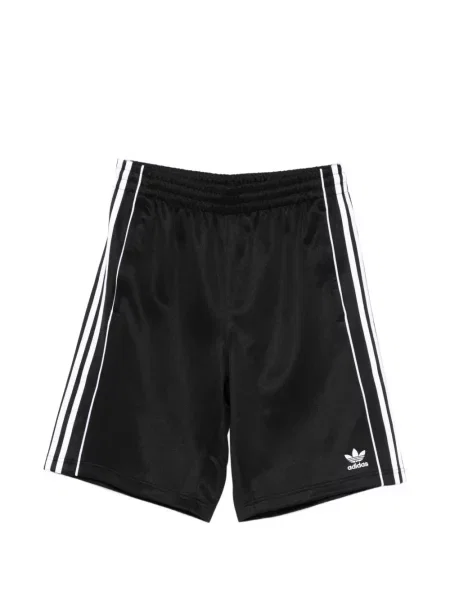 Pantaloni scurți Adidas cu dungi negru