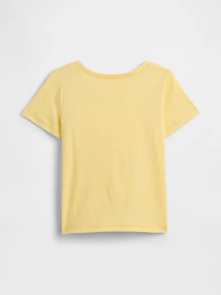 Tricou copii Gap galben
