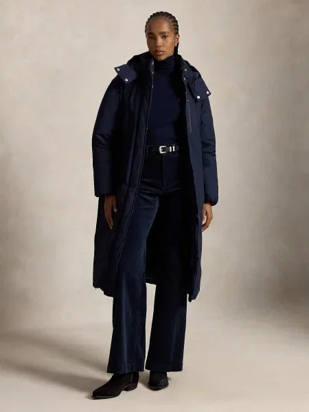 Polo Ralph Lauren Zimný kabát námornícka modrá