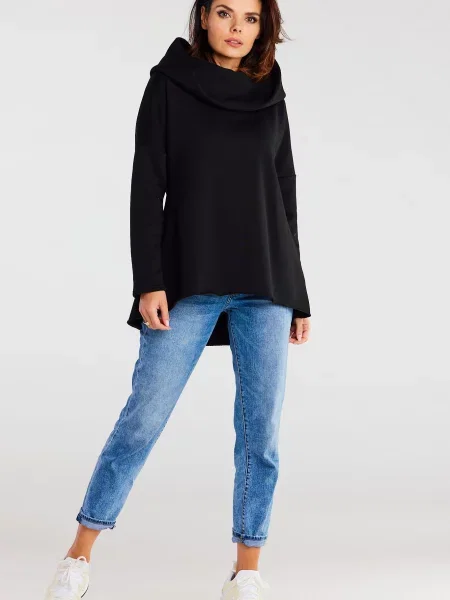 Bluza z kapturem Awama z kapturem czarna