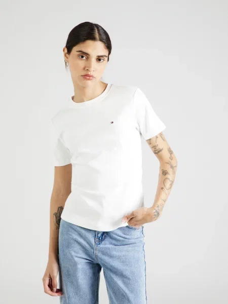 Tommy Hilfiger Tricou New Cody alb
