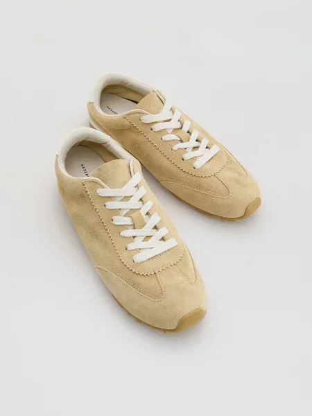 Reserved Замшеві кеди світло-жовтий жовті