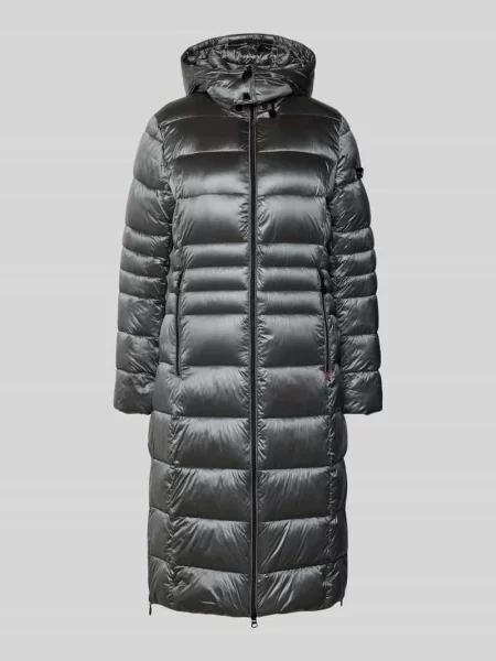 Płaszcz pikowany z dwustronnym zamkiem błyskawicznym model ‘DALIA LONG’ Frieda & Freddies