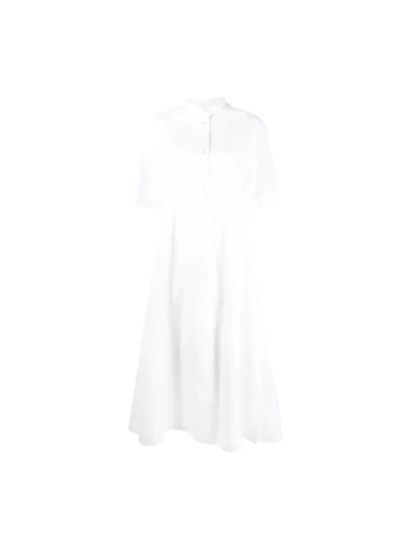 Sukienka midi Jil Sander biała