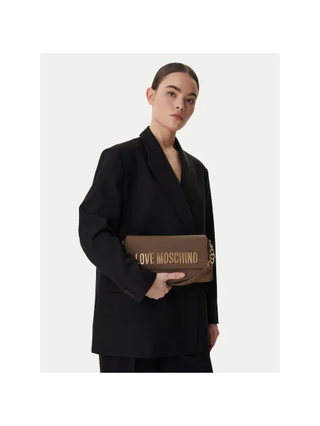 LOVE MOSCHINO Дамска чанта кафяв