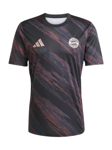 Μπλούζα Adidas Performance φανελένια μαύρο