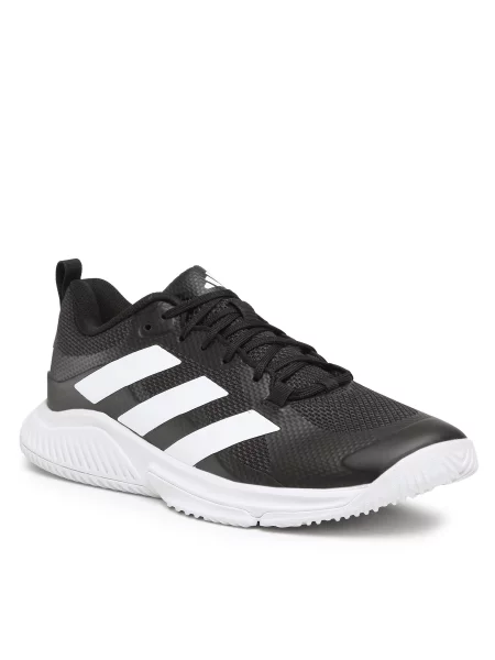 Παπούτσια adidas Court Team Bounce Shoes Core Black/Cloud White/Core Black λευκό