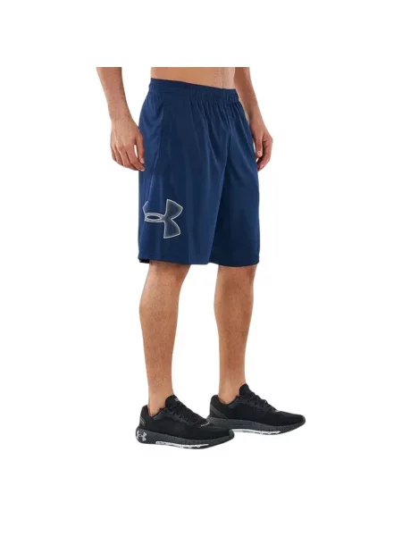 Spodenki Under Armour Tech Graphic Short Blue szare