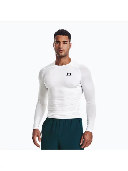 Bluzka z długim rękawem Under Armour biała