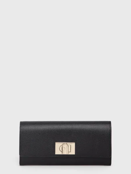 FURLA Portofel auriu negru