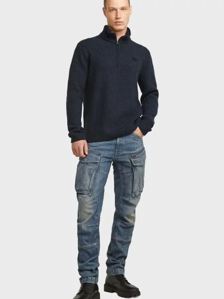 Светр G-star Raw синій