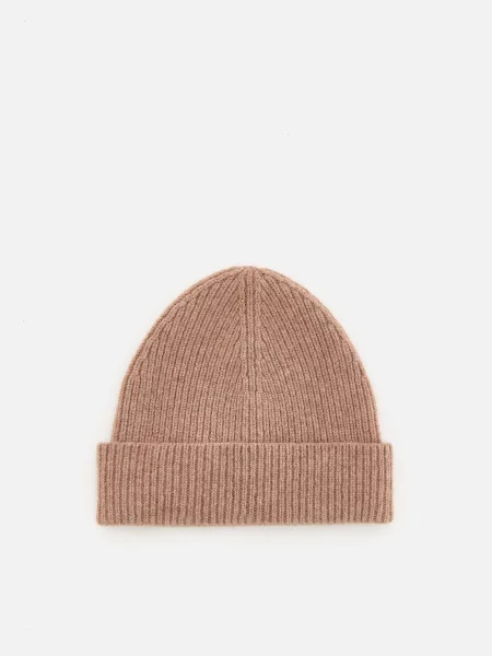 Reserved Gyapjú beanie sapka barna