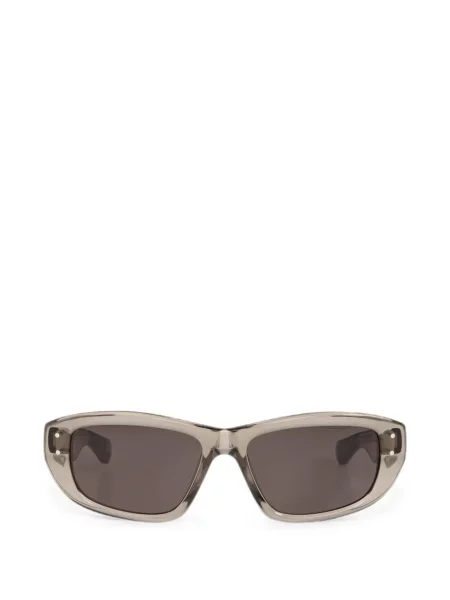 Ochelari de soare Balenciaga cu imprimeu geometric gri
