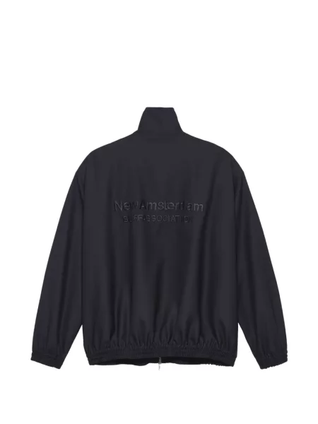 Geacă New Amsterdam cu broderie albastru