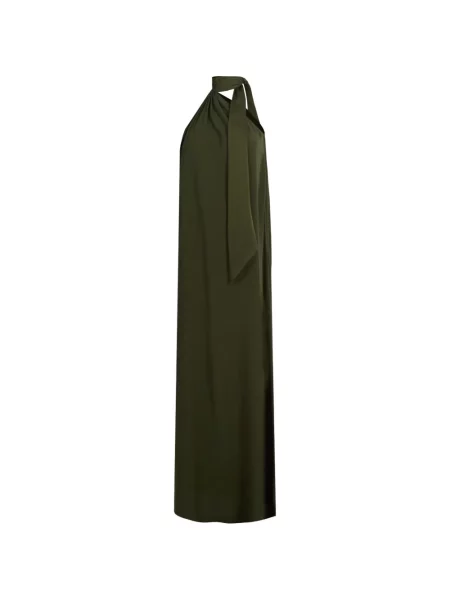 Rochie maxi Taller Marmo cu un umăr gol verde