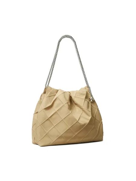 Torebka hobo Tory Burch beżowa