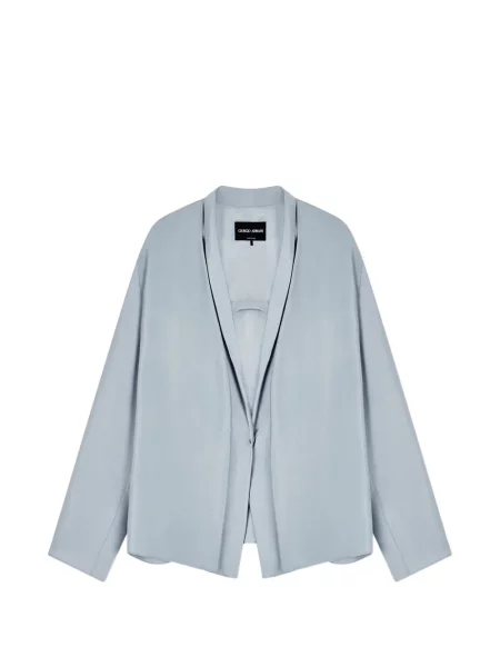 Sacou Giorgio Armani cu rever albastru