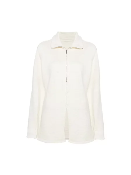 Sweter z golfem Maison Margiela do golfa biały