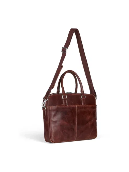 Torba na laptopa Howard London brązowa