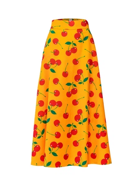 Pineapples Don't Have Sleeves Sukně Cereza Teresa zlatě žlutá