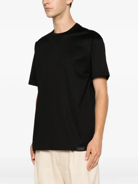 Tricou Low Brand cu autograf negru