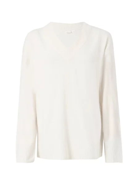 GAP Pulover AIRY lână alb