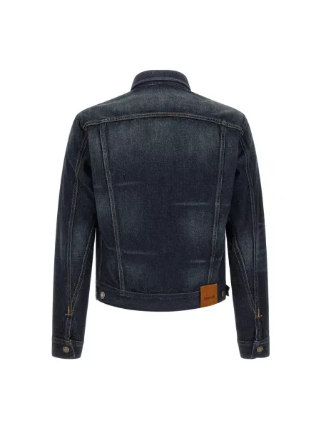 Kurtka jeansowa Tom Ford niebieska
