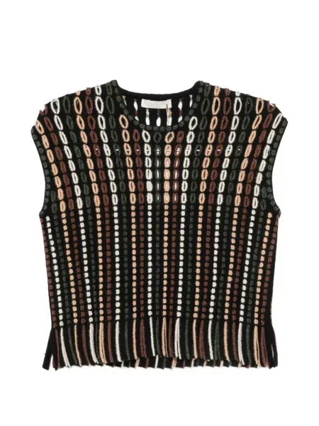 Top Ulla Johnson tricotate negru