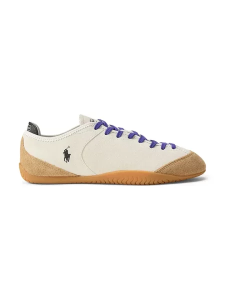 Polo Ralph Lauren Lw Prfl Drv sneakers pentru femei din piele întoarsă alb